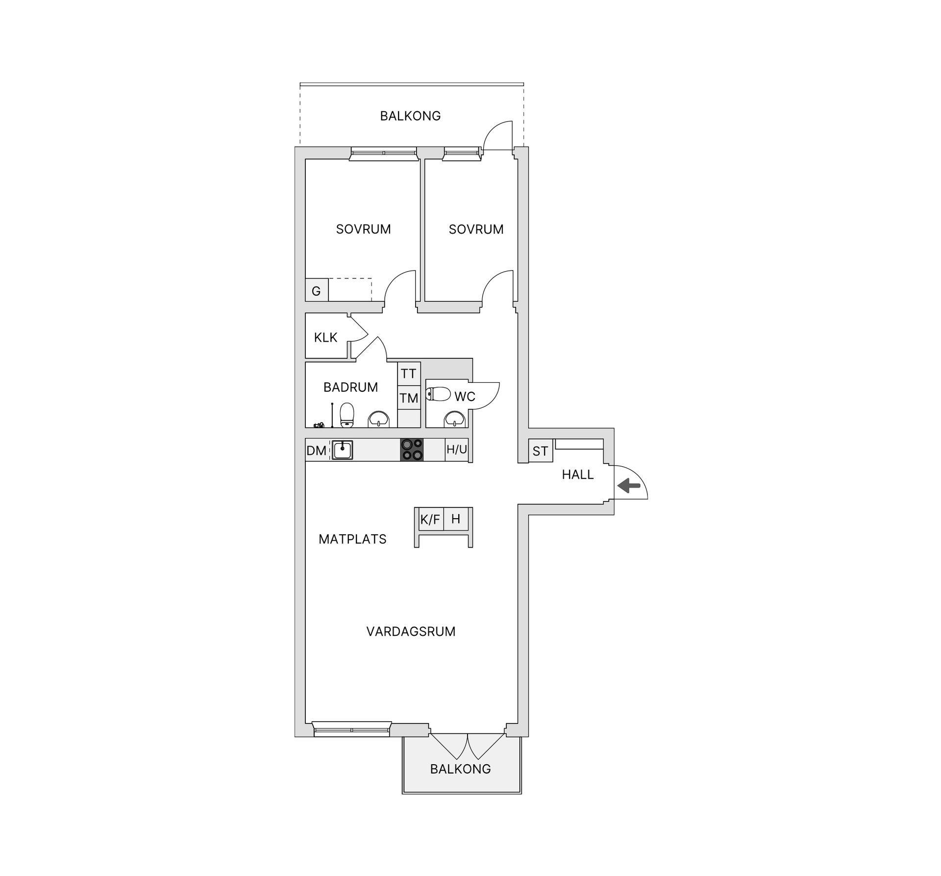 Bostadsrätt, Bollmora gårdsväg 9, Tyresö Centrum, Tyresö