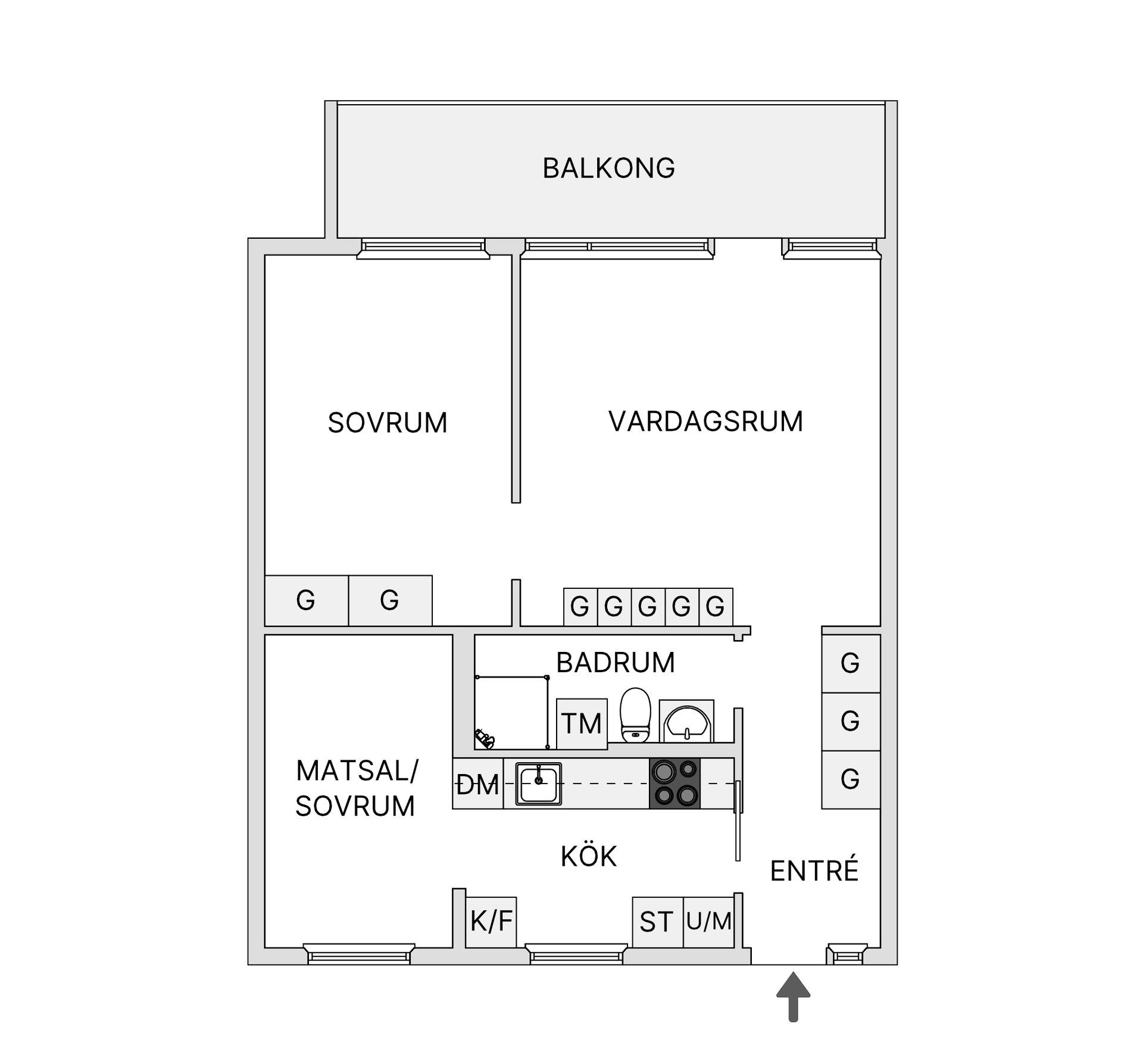 Bostadsrätt, Lillekärr södra 206, Hisings Kärra, Göteborg