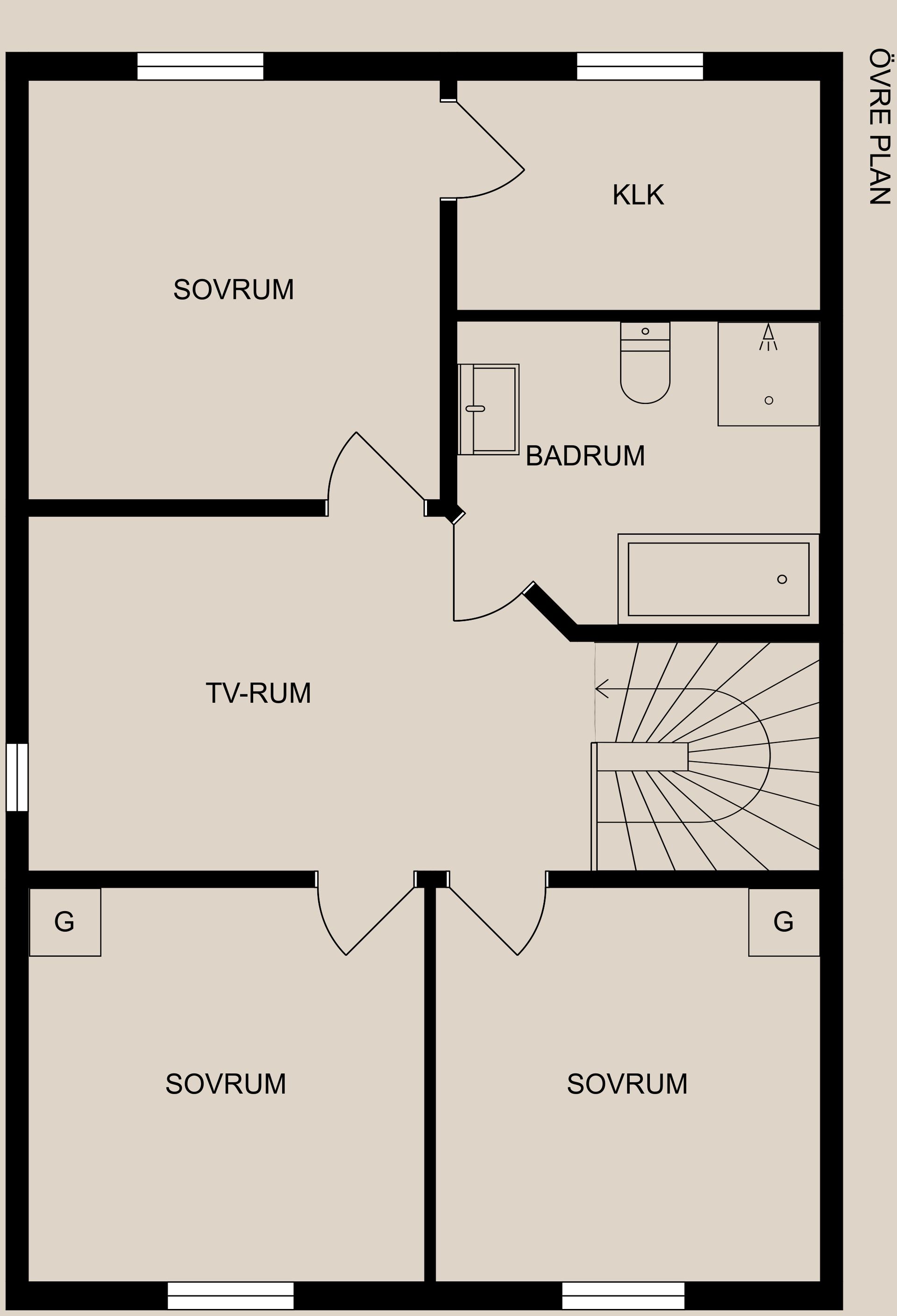 Radhus, Skönberga Vitsippan 2A, Gata - Söderköping, Söderköping