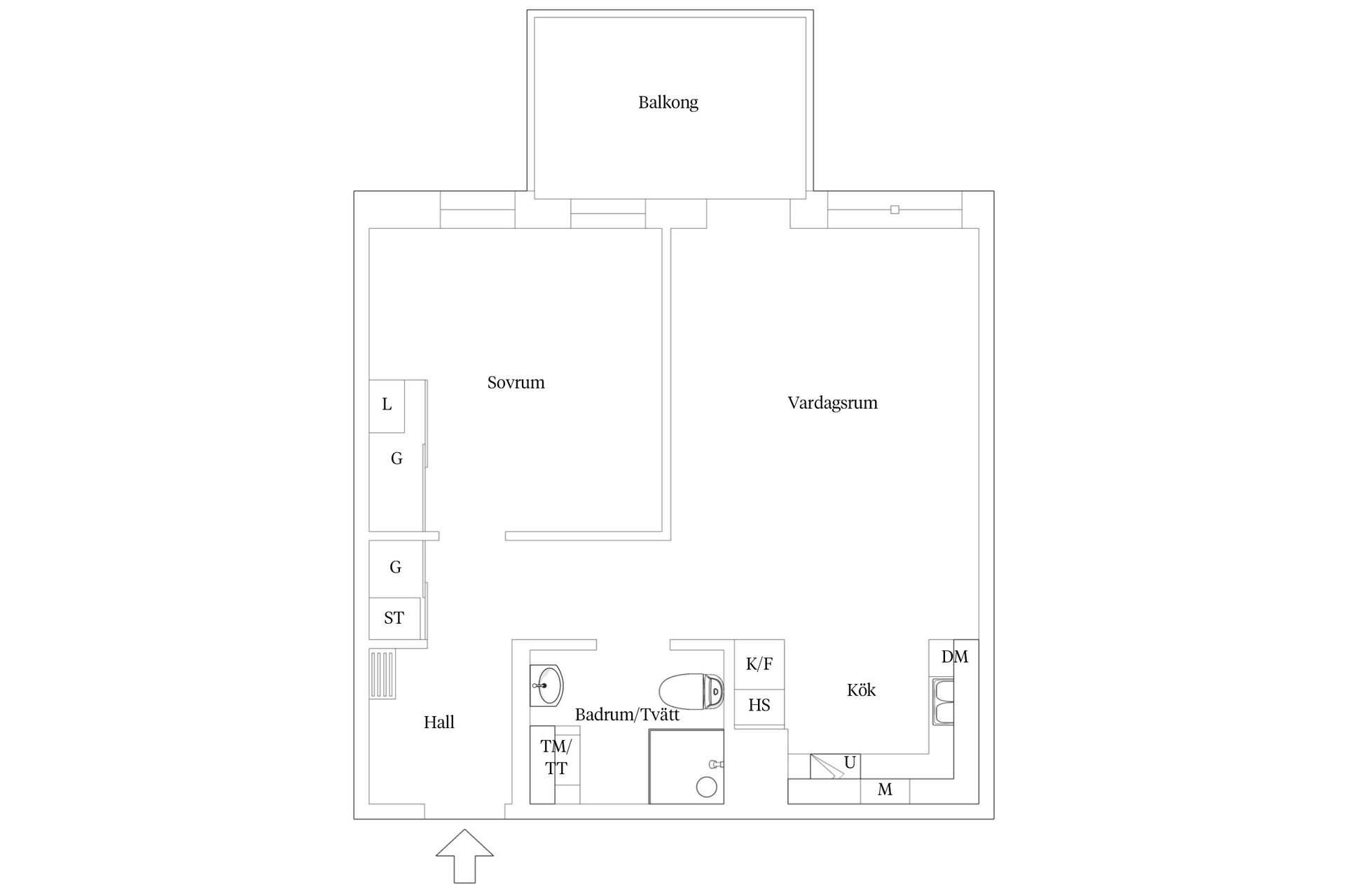 Bostadsrätt, Kung Oskars väg 15B, Lund - Centrum, Lund
