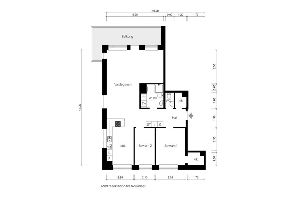 Bostadsrätt, Kråkekärrsgatan 11 C, Borås