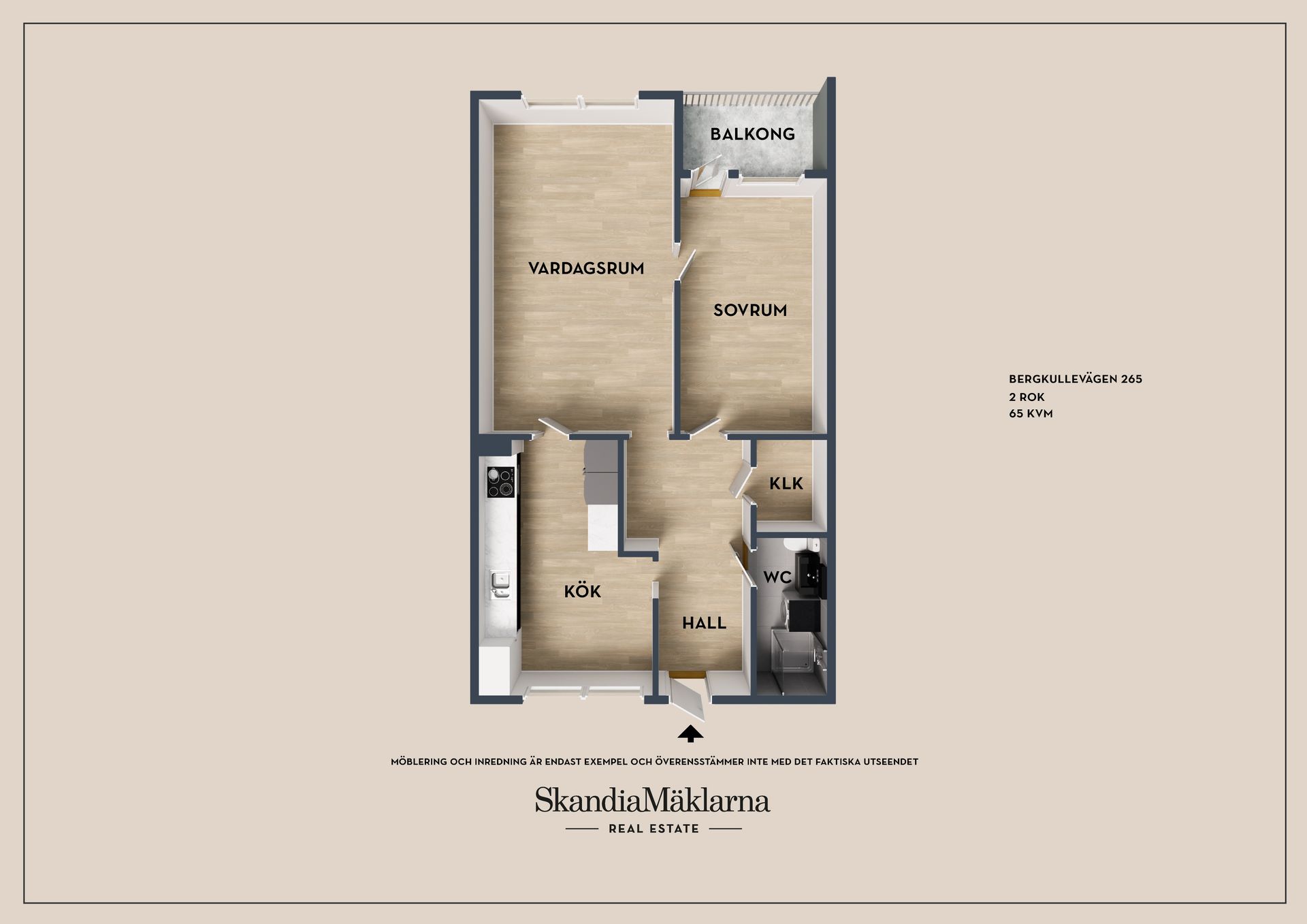 Bostadsrätt, Bergkullevägen 265, Sylte, Trollhättan