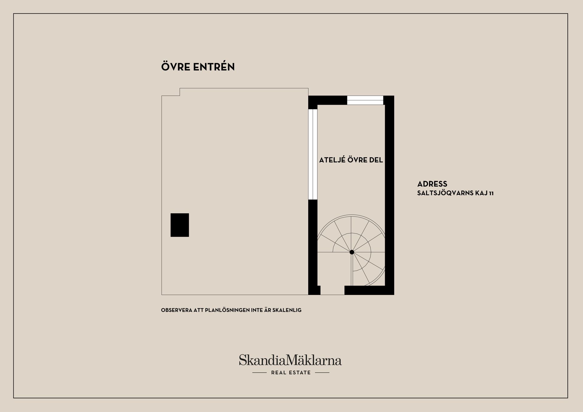 Bostadsrätt, Saltsjöqvarns kaj 11, Saltsjöqvarn, Nacka
