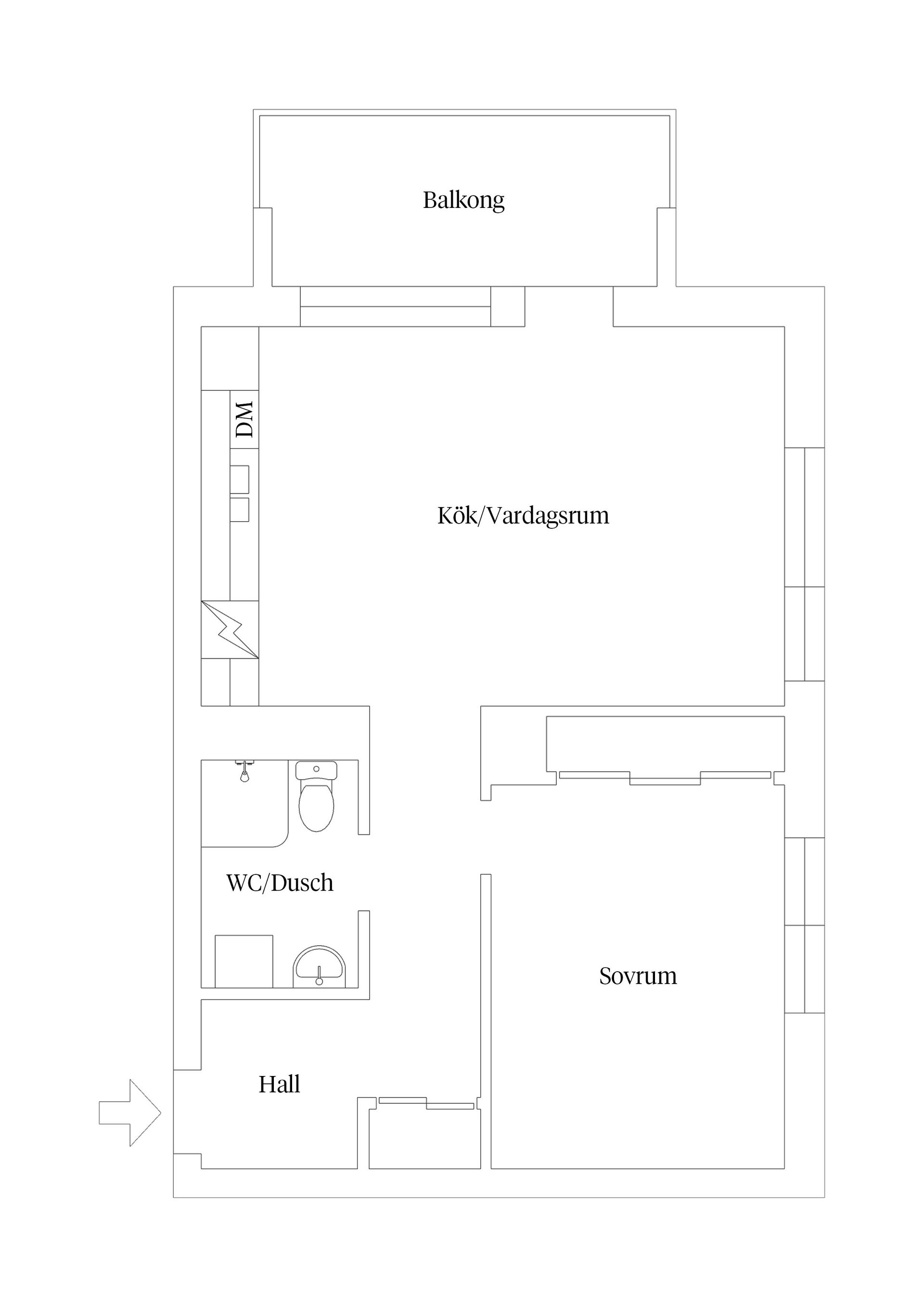 Bostadsrätt, Albert engströmsgatan 2H, Gränby, Uppsala