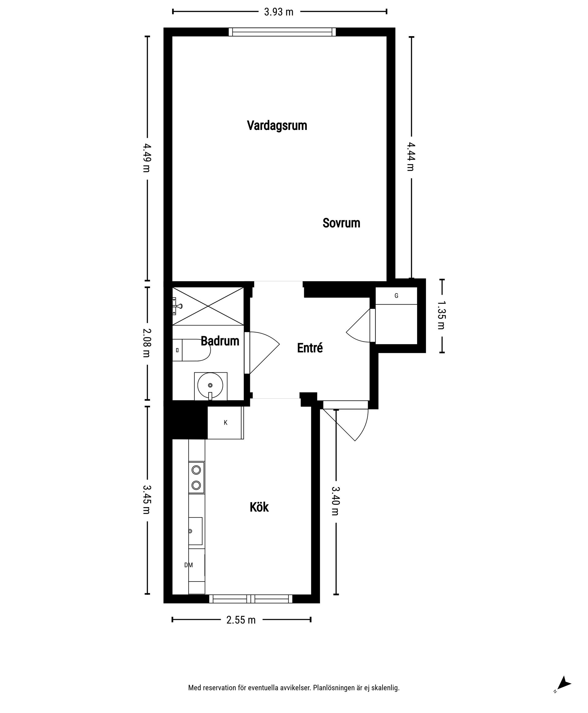 Bostadsrätt, Storhöjdsgatan 2B, Strömmensberg, Göteborg