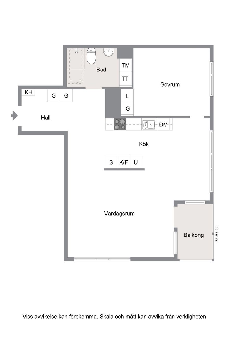 Bostadsrätt, Jämtlandsgatan 97, Vån 5 (15054/1404), Vällingby Parkstad / Råcksta, Stockholm