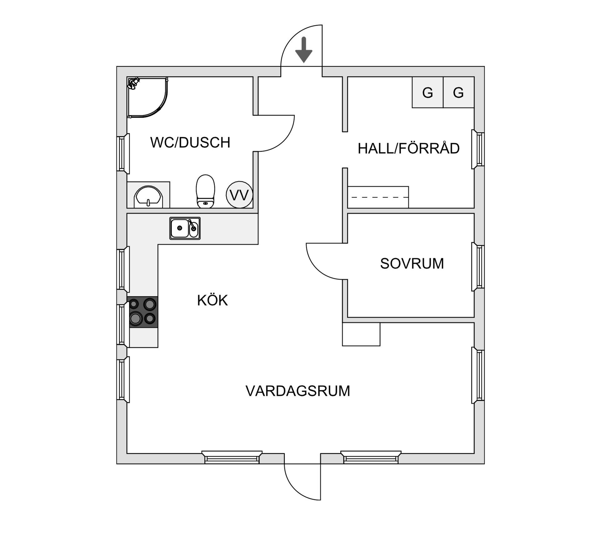 Fritidshus, Joesjö Sundsnäset 527, Joesjö, Storuman