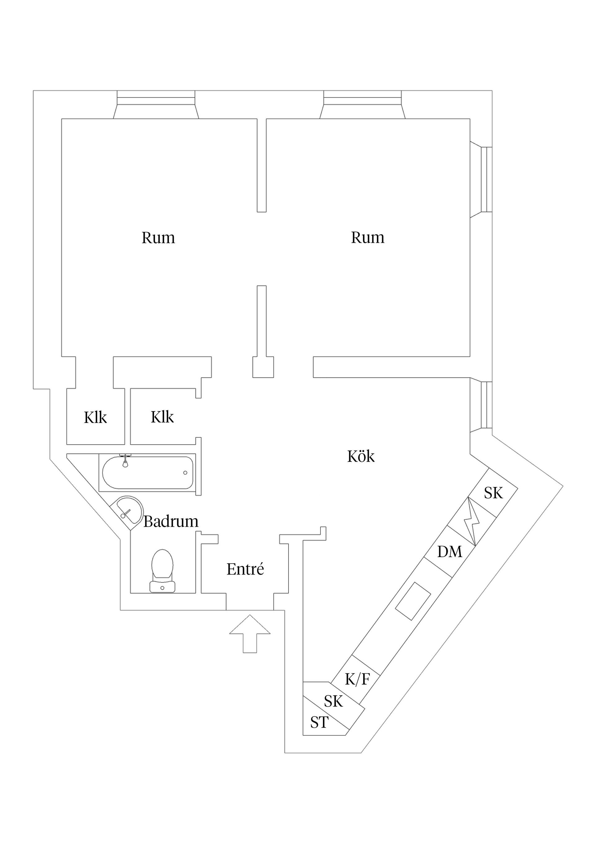 Bostadsrätt, Norrbackagatan 24, Vasastan - Birkastan, Stockholm