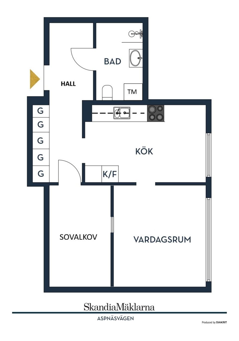 Bostadsrätt, Aspnäsvägen 42, Jakobsberg, Järfälla