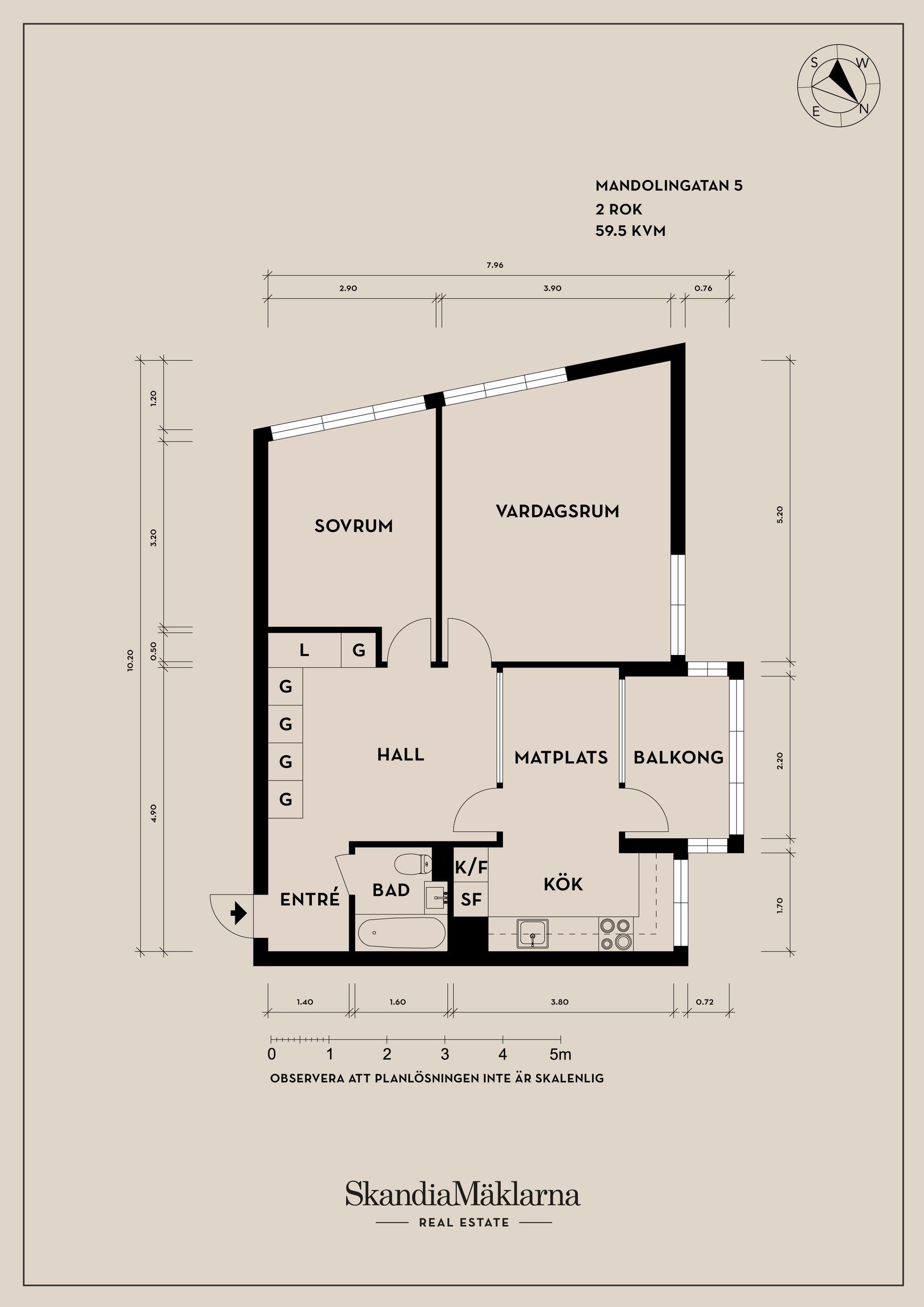 Bostadsrätt, Mandolingatan 5, Ruddalen, Göteborg