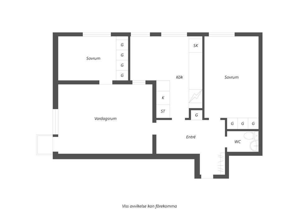 Bostadsrätt, Björkhemsgatan 57, Sjöbo, Borås