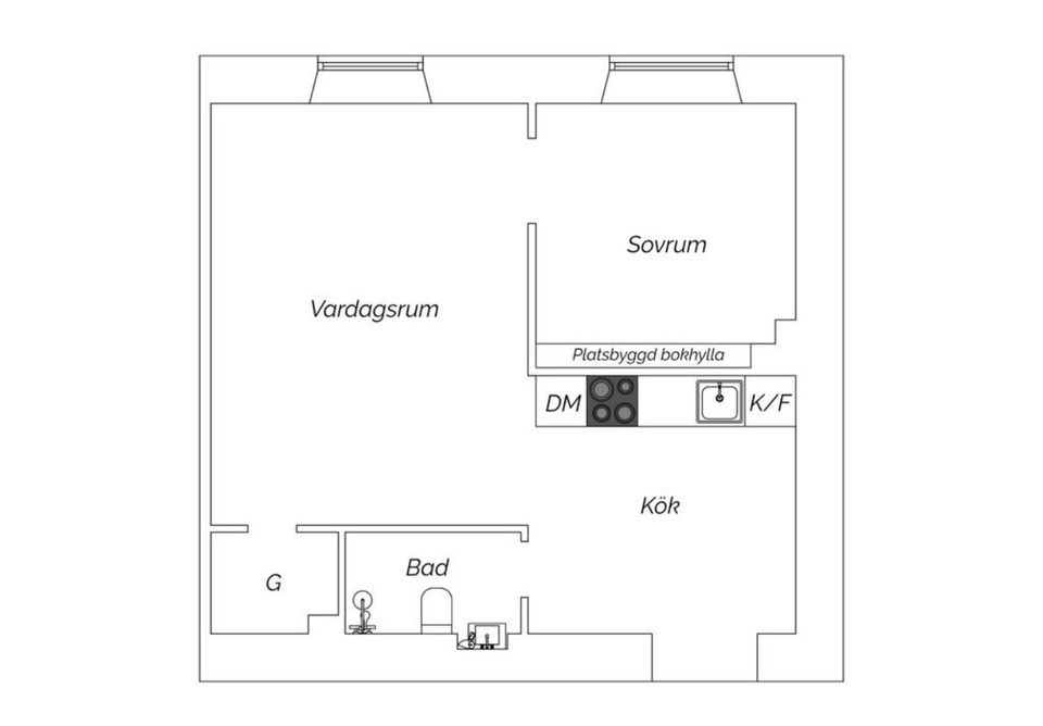 Bostadsrätt, GYLLENBORGSGATAN 11 LGH 1302, Kungsholmen - Thorildsplan, Stockholm