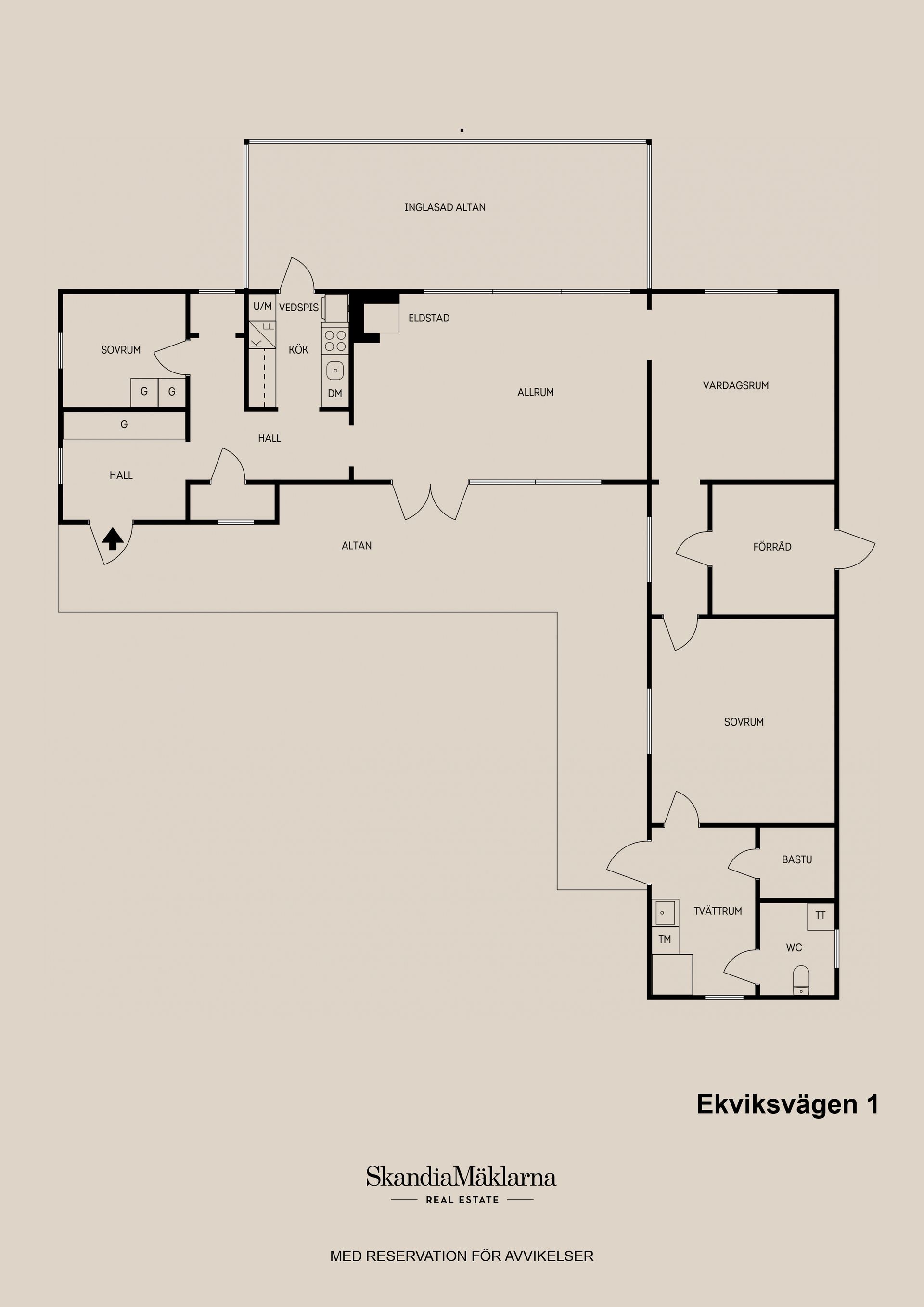 Villa, Ekviksvägen 1, Rexvågen, Söderhamns Skärgård, Söderhamn