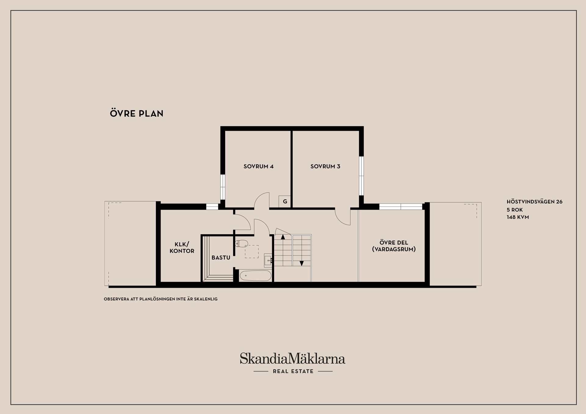 Radhus, Höstvindsvägen 26, Tallboda, Linköping