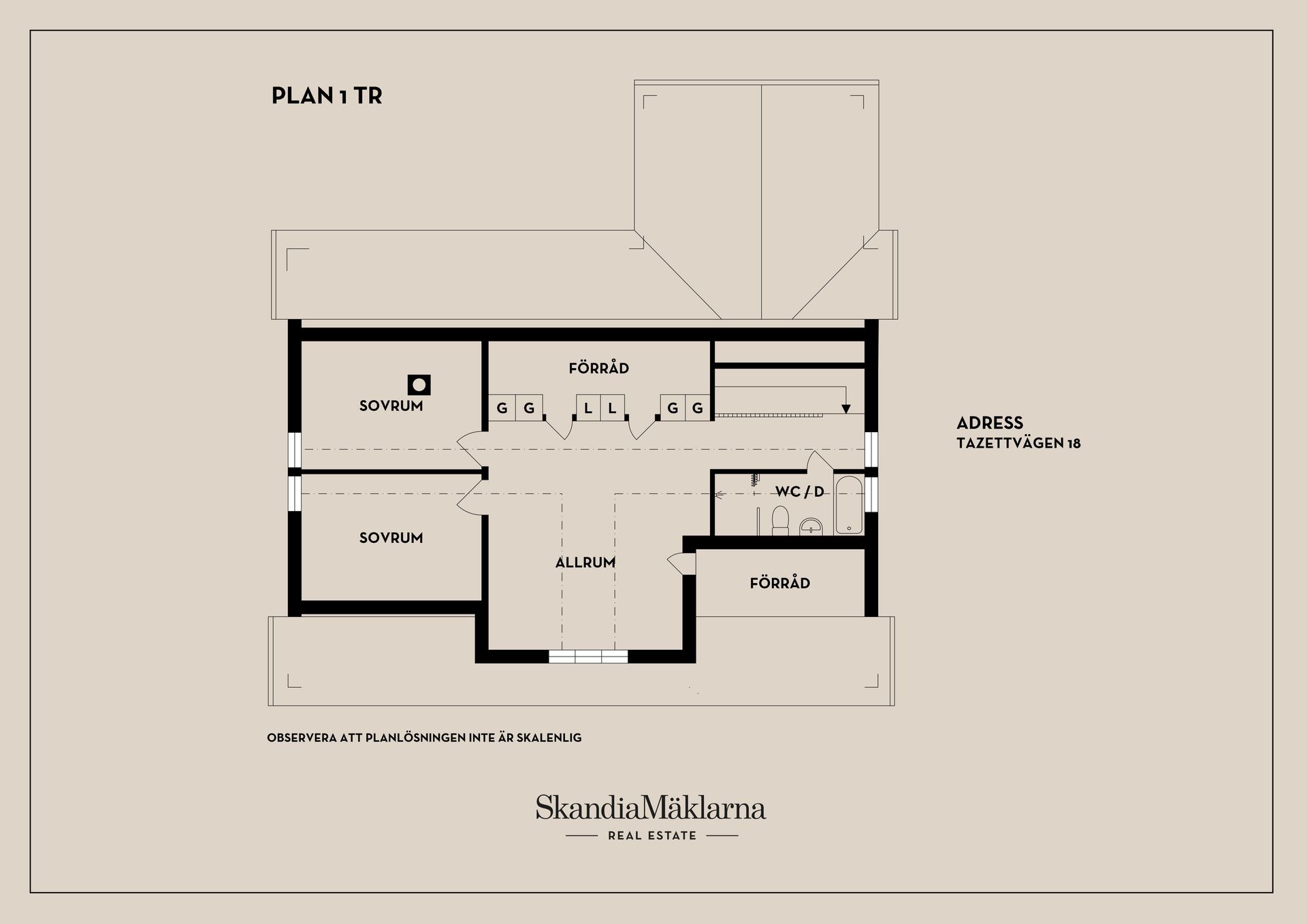 Villa, Tazettvägen 18, Ekensberg, Nyköping