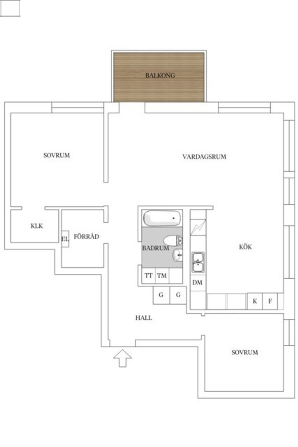 Bostadsrätt, Karlsbodavägen 44, vån 4, Bromma - Mariehäll, Stockholm