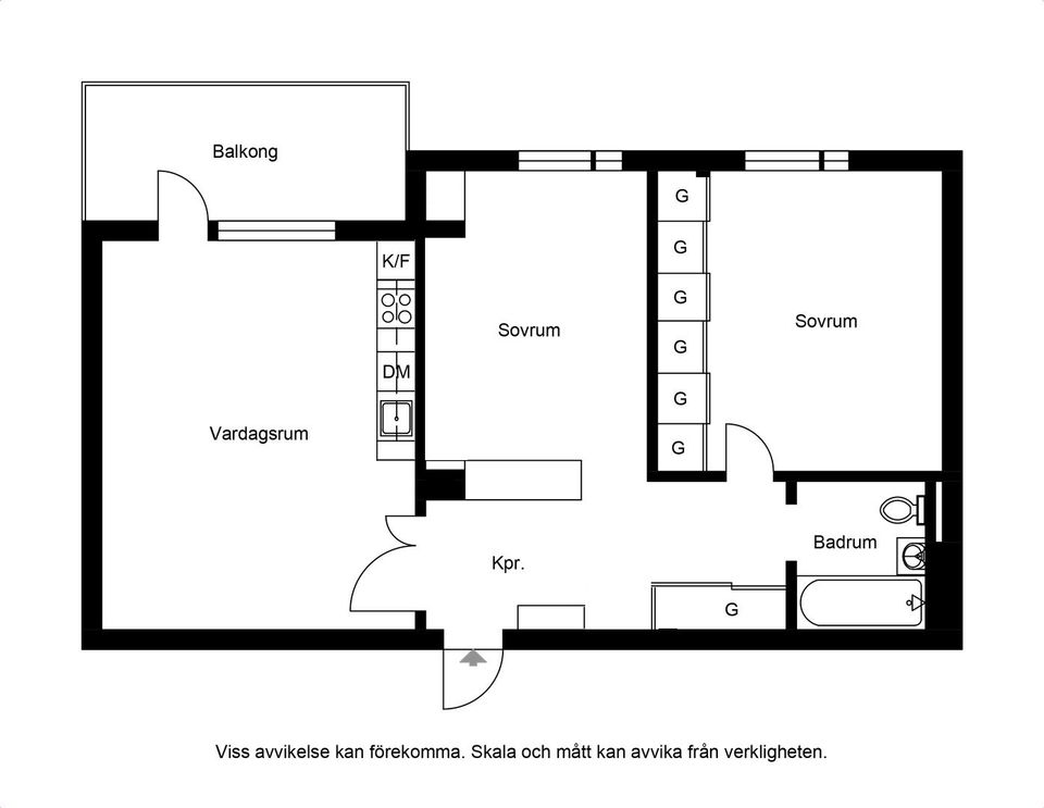 Bostadsrätt, Klippgatan 20C, Solna Centrum, Solna