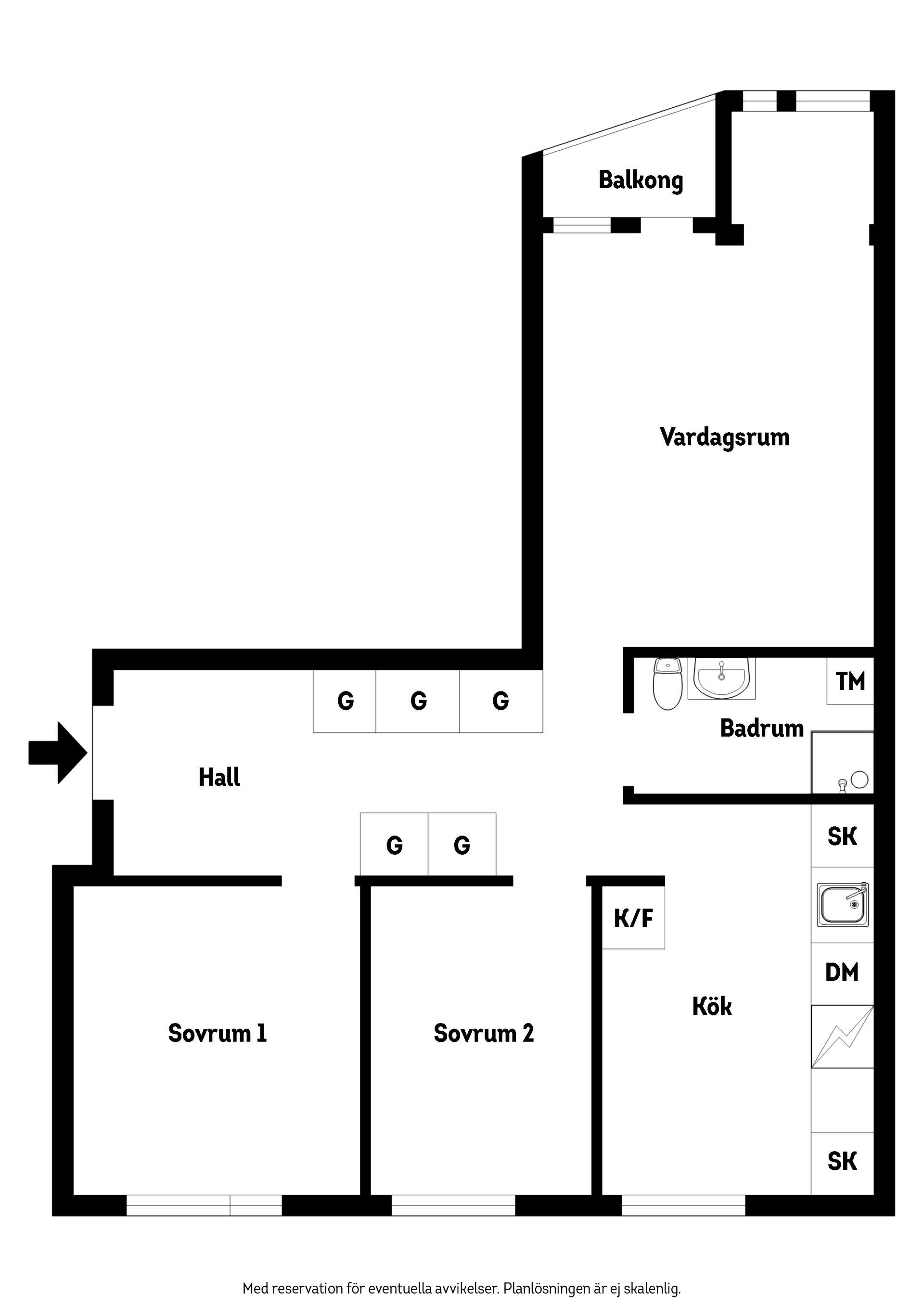 Bostadsrätt, Föreningstorget 1C, Centralt, Eslöv