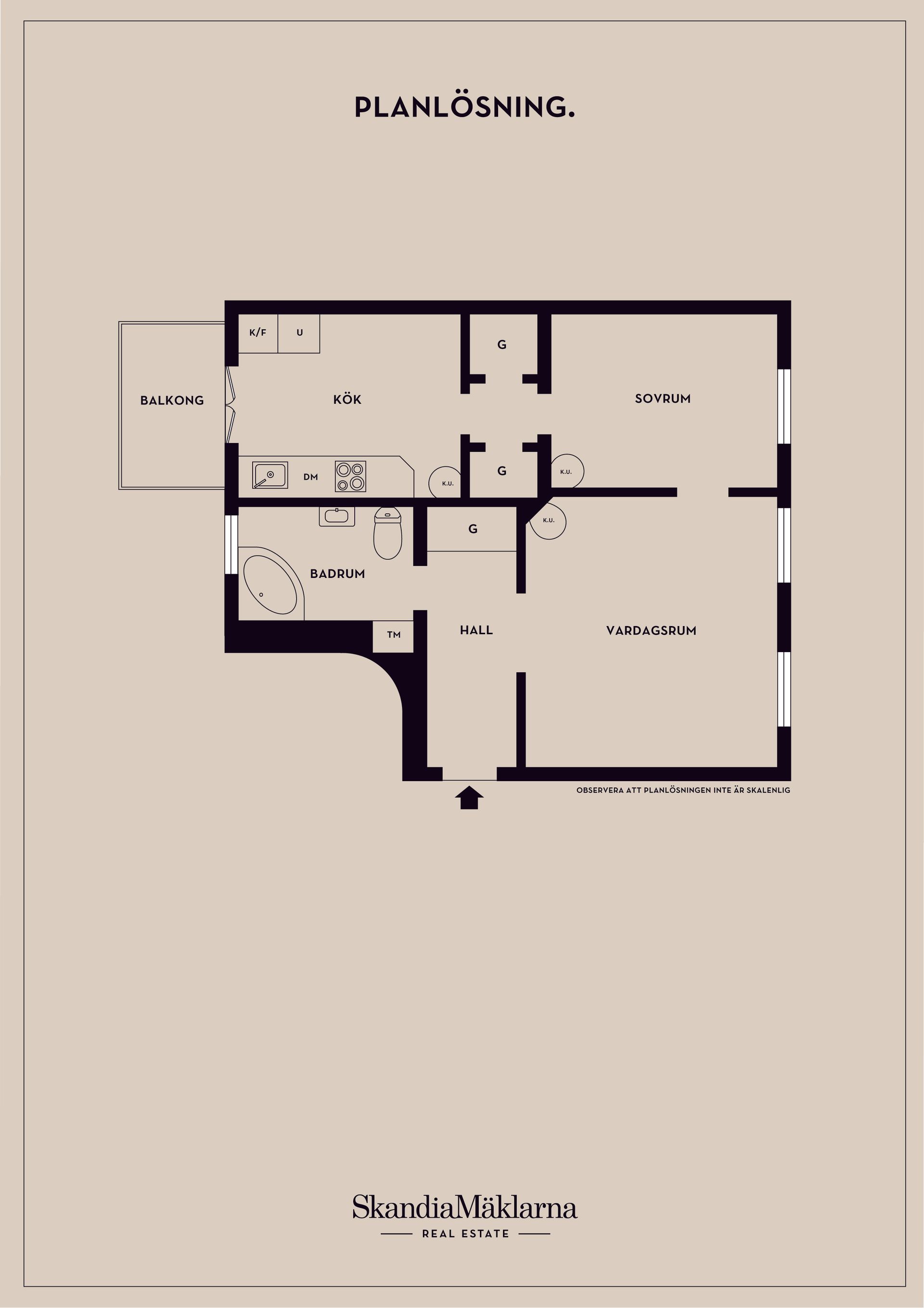 Bostadsrätt, Observatoriegatan 7, 3tr, Vasastan - Odenplan, Stockholm