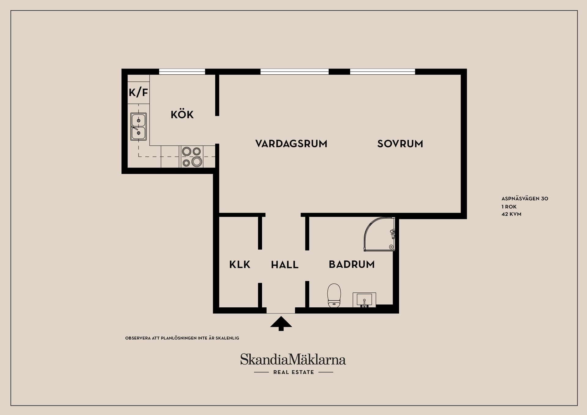 Bostadsrätt, Aspnäsvägen 30, Jakobsberg, Järfälla