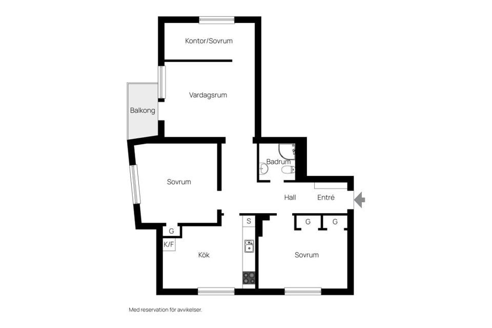 Bostadsrätt, Soldatgatan 31A, Vaxön, Vaxholm