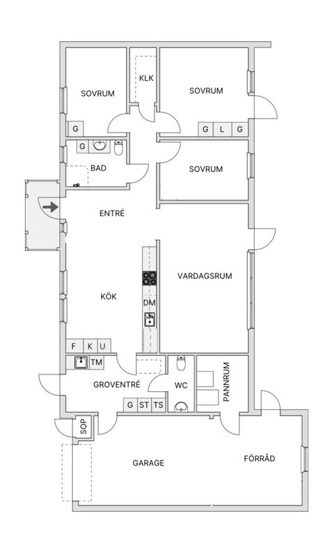 Villa, Lokmakargatan 40, Bergsbyn, Skellefteå