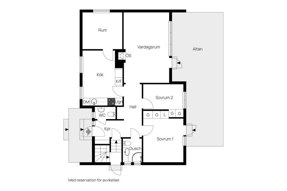 Villa, Hallandsgatan 4, Visby - Söder, Gotland