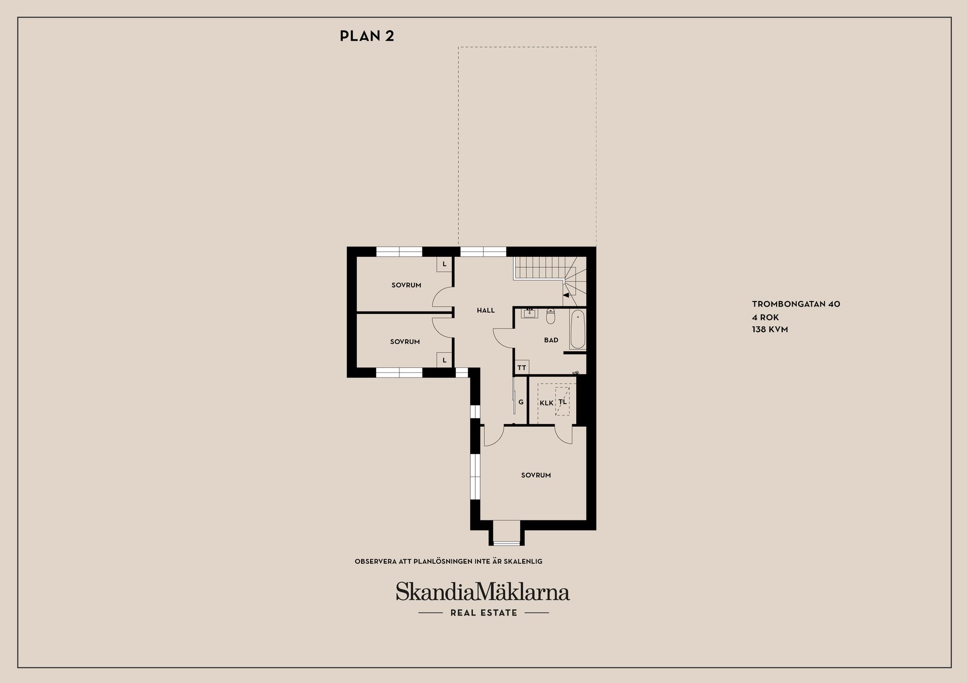 Radhus, Trombongatan 40, Ullstämma, Linköping