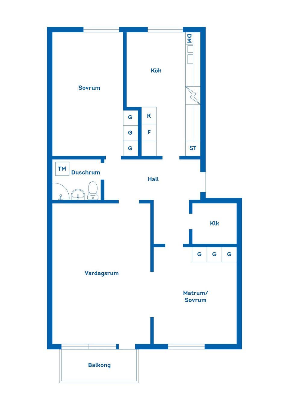 Bostadsrätt, Norra Kyrkogatan 36B, Norrstaden, Härnösand