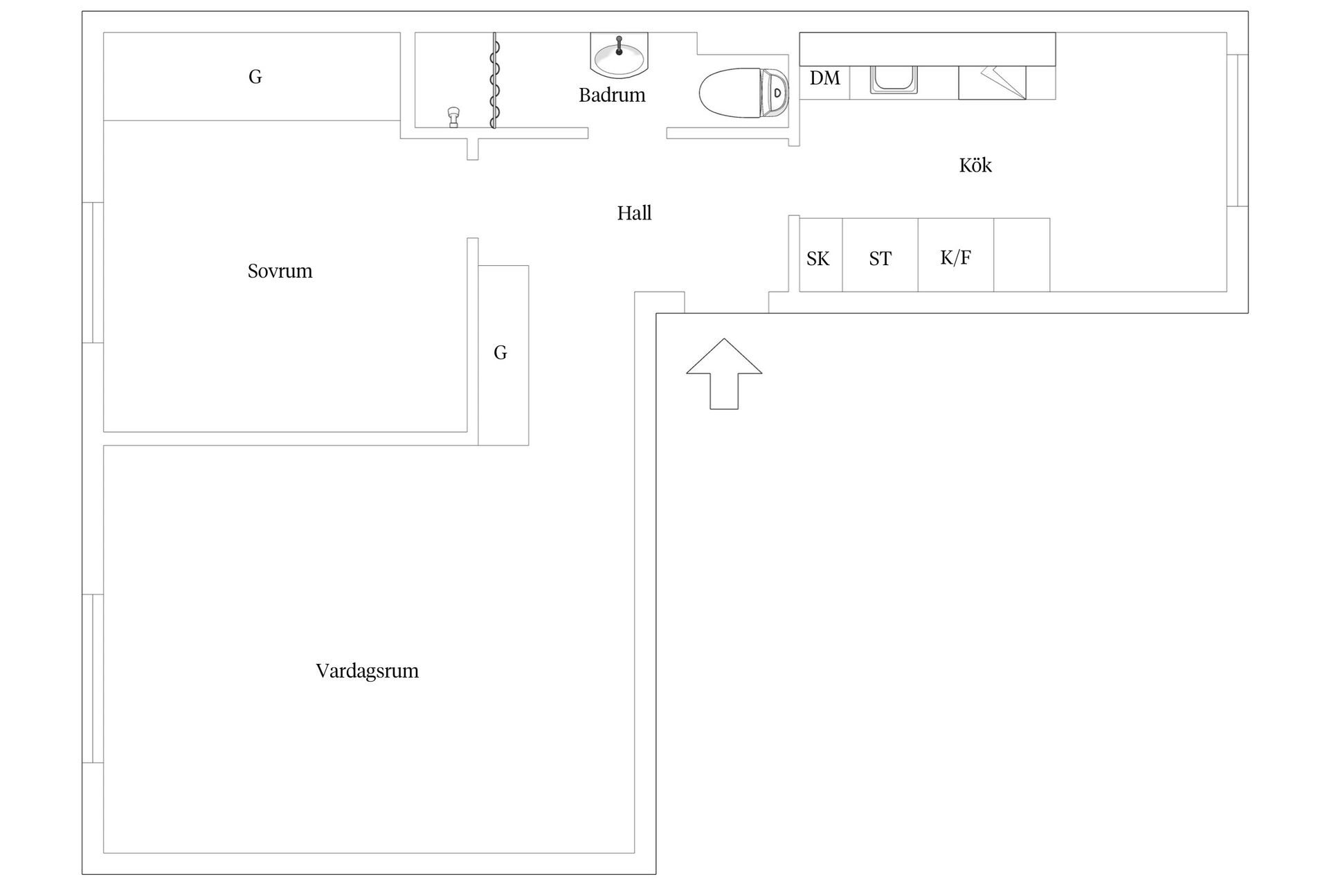 Bostadsrätt, Ahrenbergsgatan 4F, Munkebäck, Göteborg