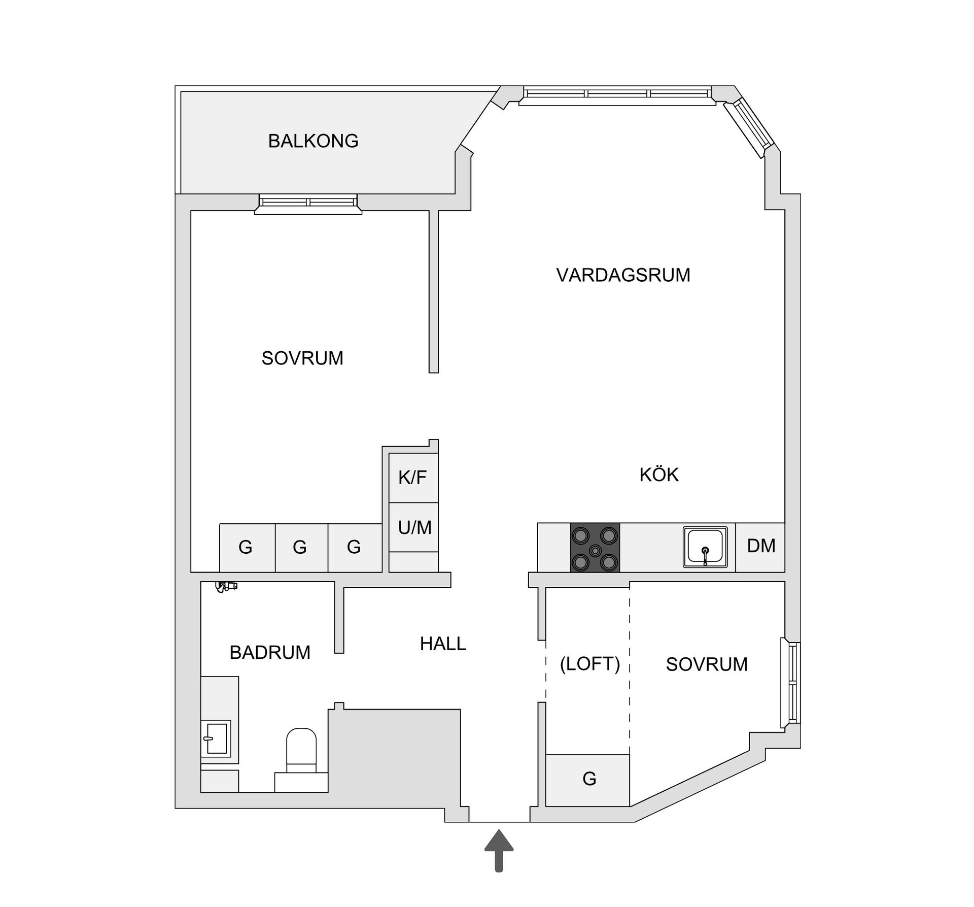Bostadsrätt, Värtavägen 10, 4 tr, Östermalm Karlaplan, Stockholm