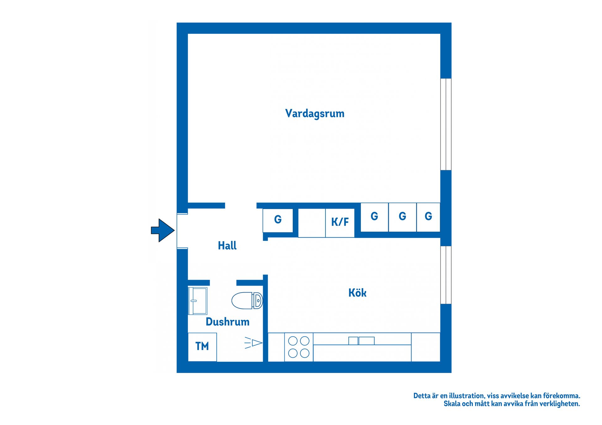 Bostadsrätt, Kerstinbodagatan 25 A, Katrineholm Nävertorp, Katrineholm