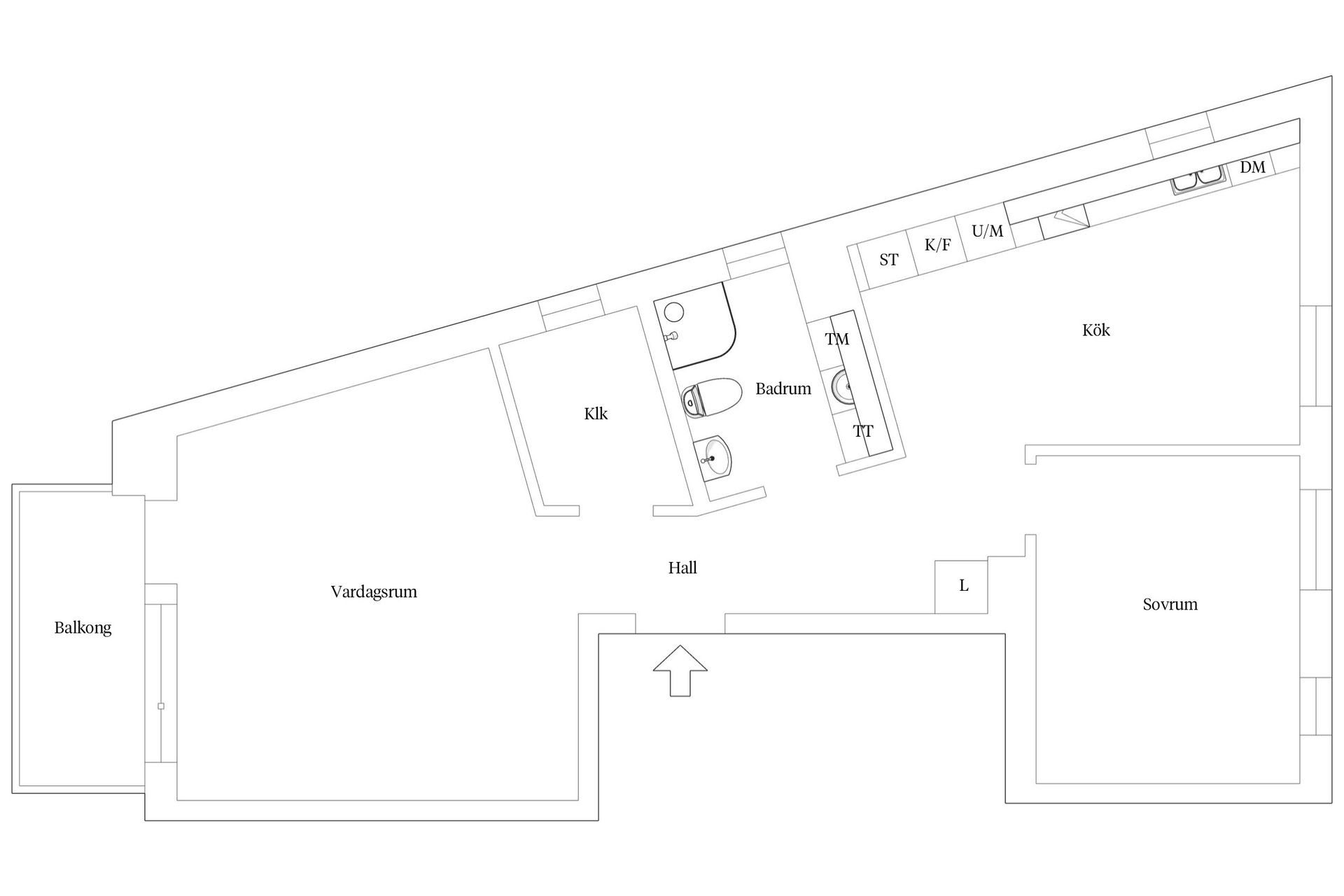 Bostadsrätt, Stenbocksgatan 5, Sannegårdshamnen, Göteborg