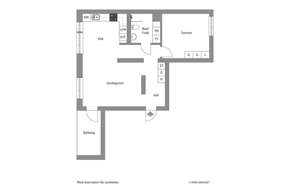 Bostadsrätt, Svärdsliljegatan 4, Salabacke, Uppsala