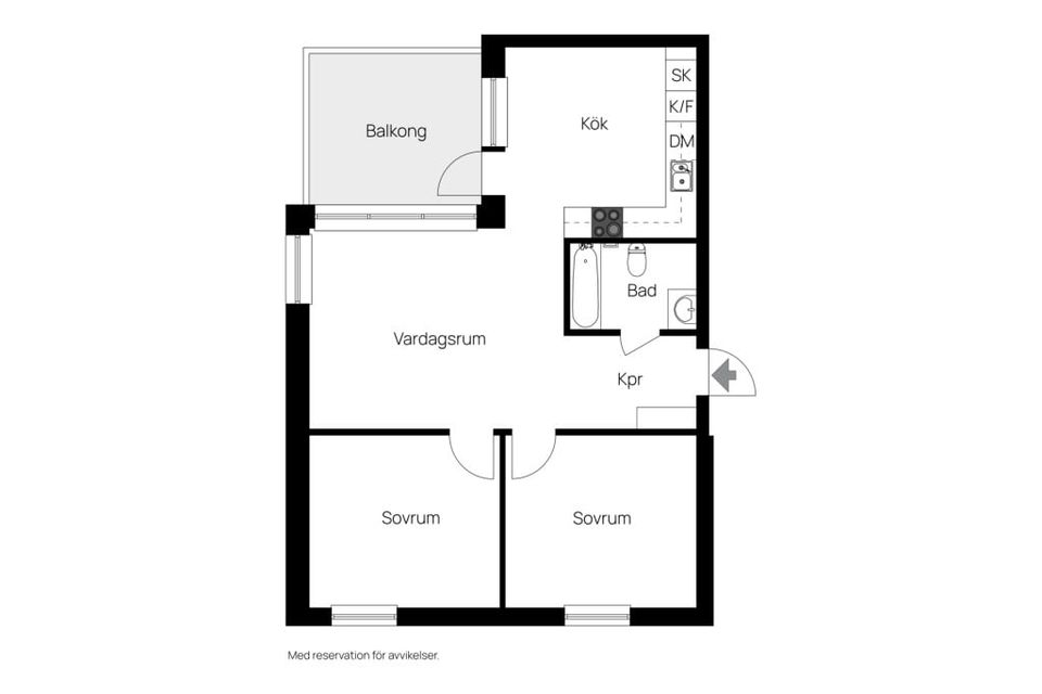 Bostadsrätt, Kulladalsvägen 17a, Kulladal, Vaxholm