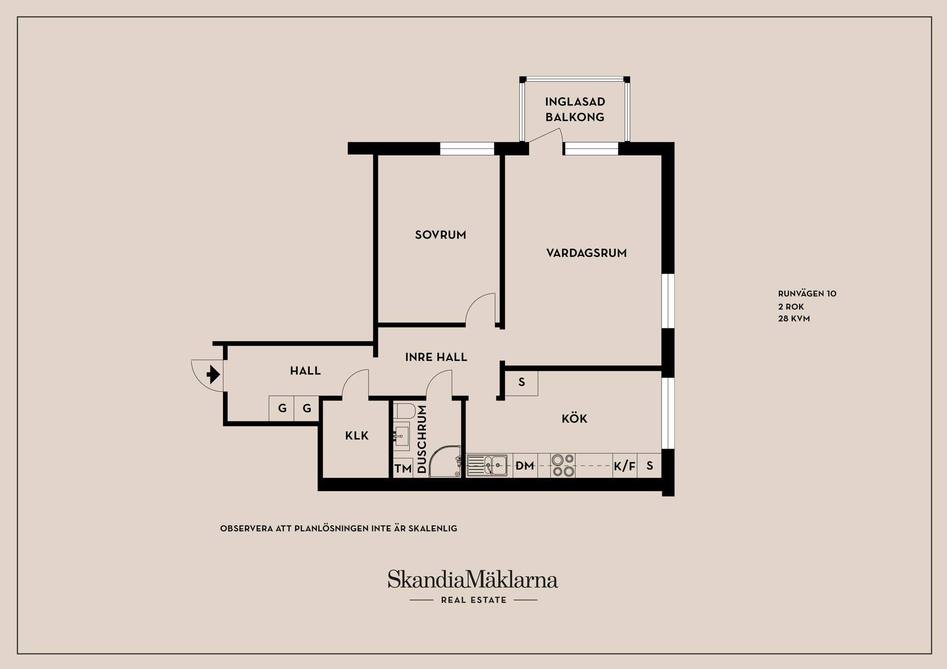 Bostadsrätt, Runvägen 10, Centrala Huddinge - Kvarnbergsplan, Huddinge