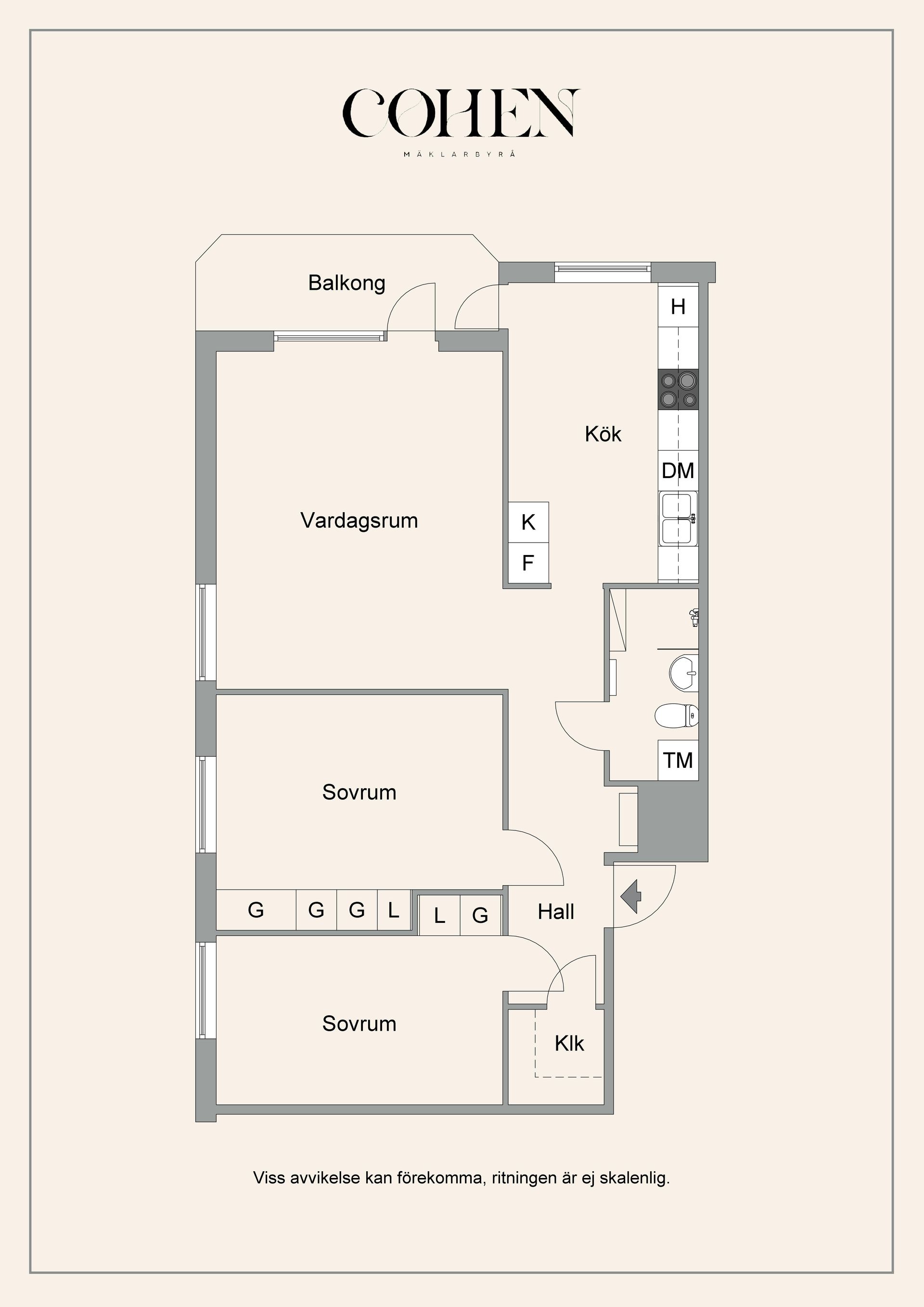 Bostadsrätt, Centralgatan 20A, Centrum, Tierp