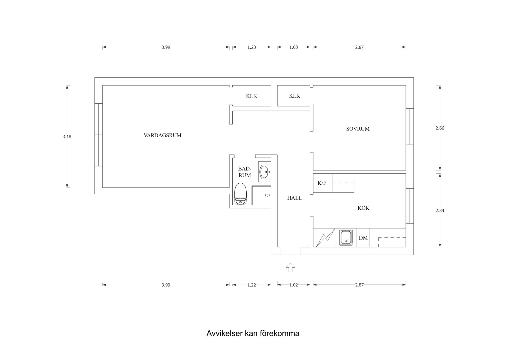 Bostadsrätt, Österlånggatan 13B, Centrum, Trollhättan