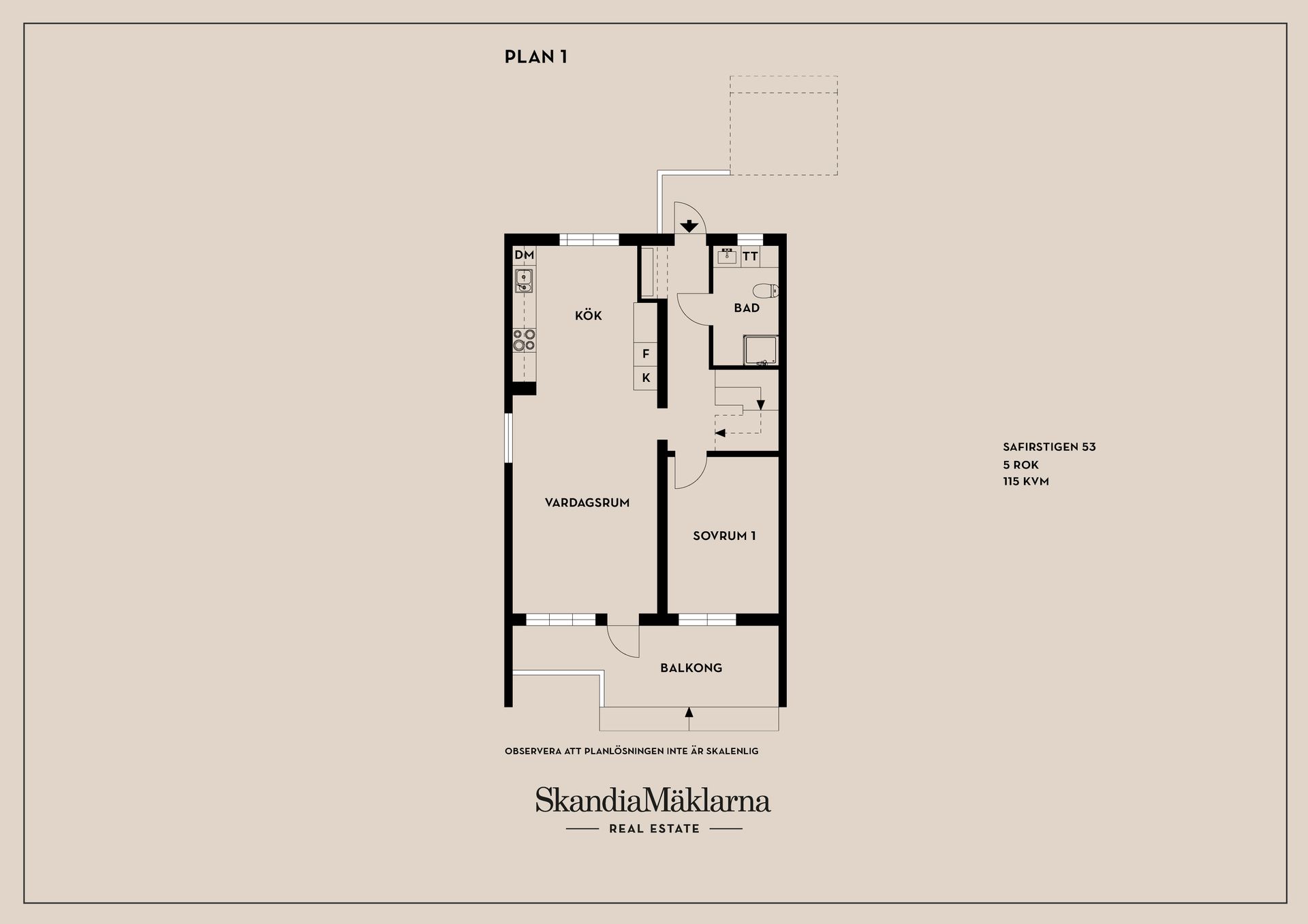 Bostadsrätt, Safirstigen 53, Tibblehöjden - Kungsängen, Upplands-Bro