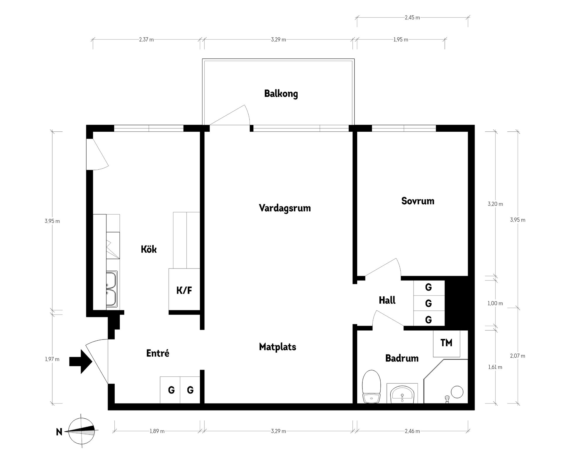 Bostadsrätt, Spaldingsgatan 5, Johanneberg, Göteborg