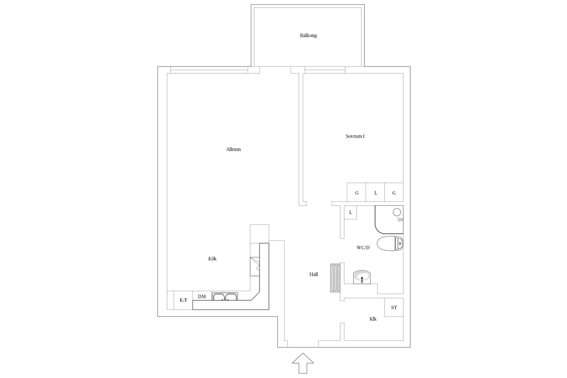Bostadsrätt, Styrfarten 2A, Eriksberg, Göteborg