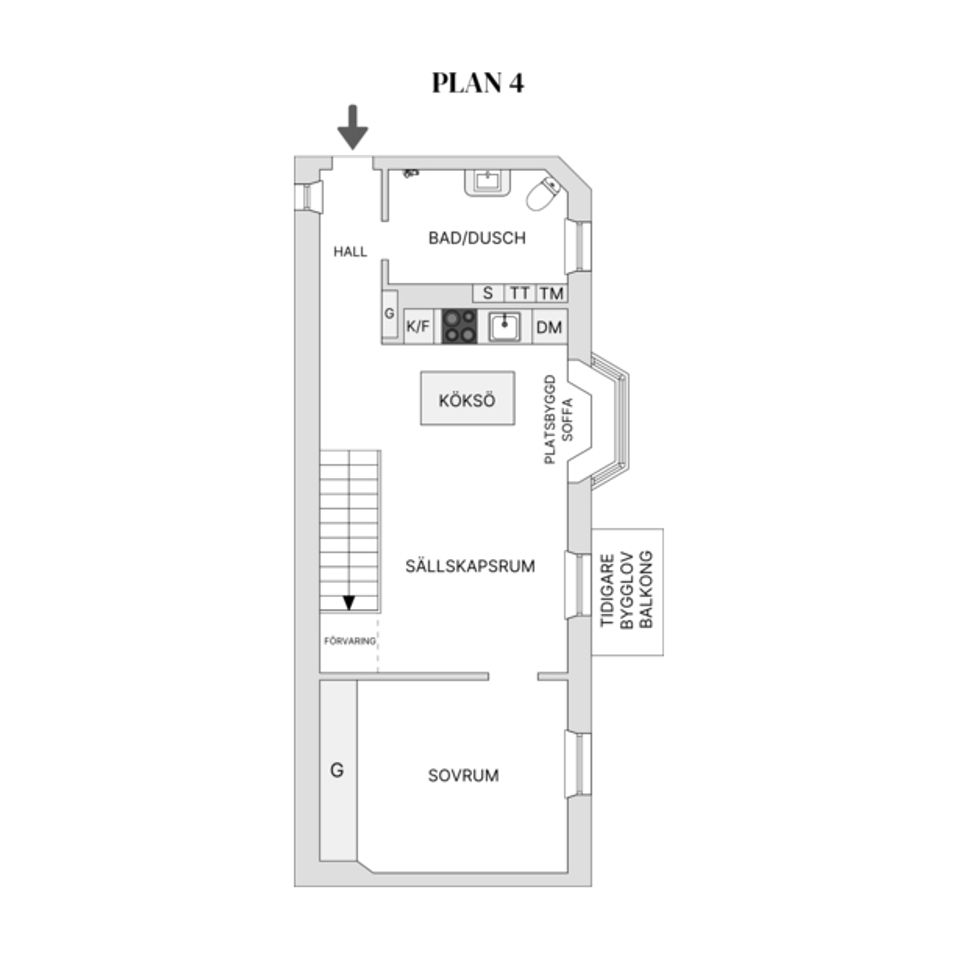 Bostadsrätt, Karlbergsvägen 33B 4+5 tr, Vasastan, Stockholm