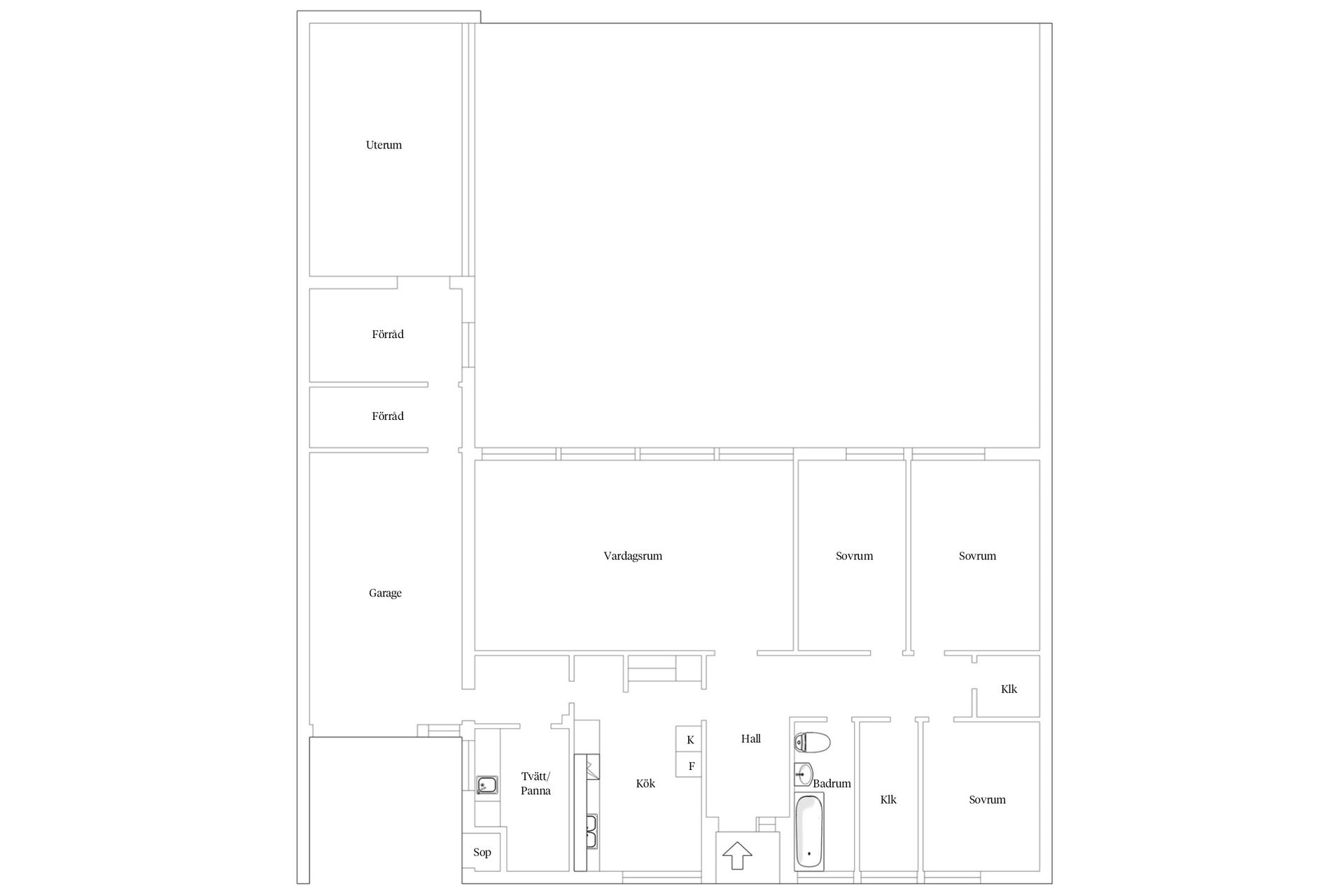 Villa, Radhus, Smultronvägen 6, Kyrkoköpinge, Trelleborg