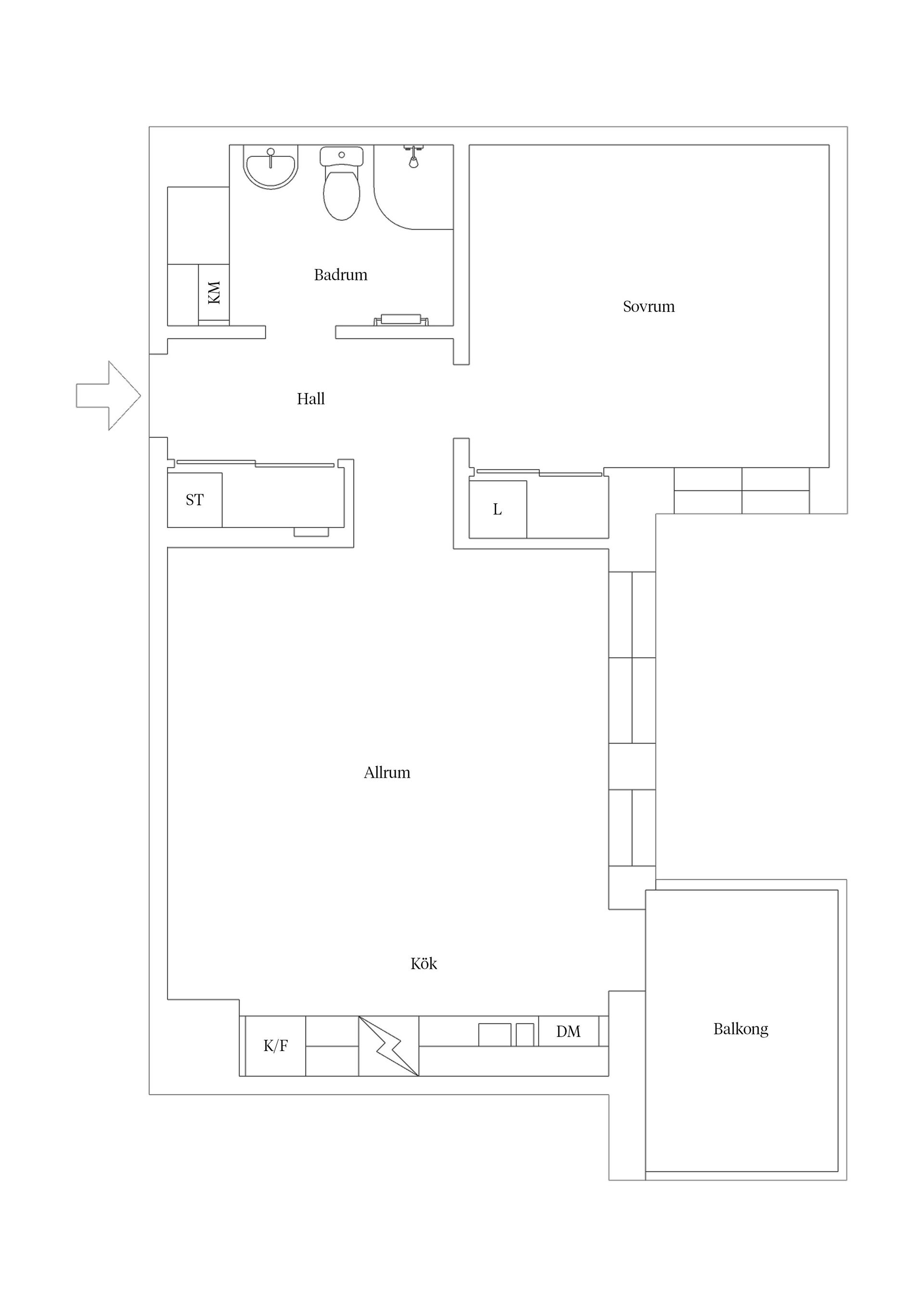 Bostadsrätt, Skyttelgatan 14, Kungsängen, Uppsala