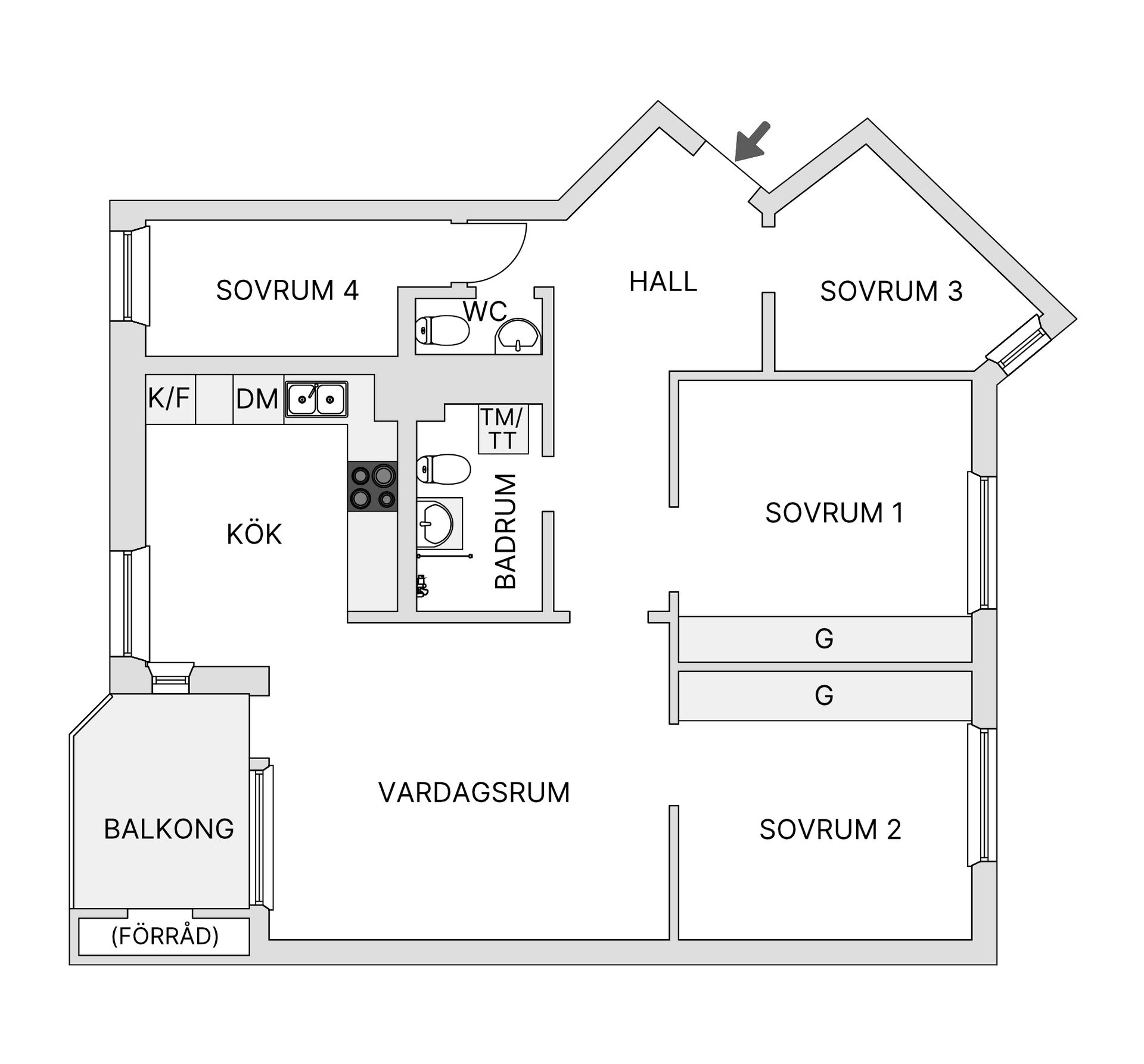 Bostadsrätt, Timmermansgränd 4, Södermalm - Södra Station, Stockholm