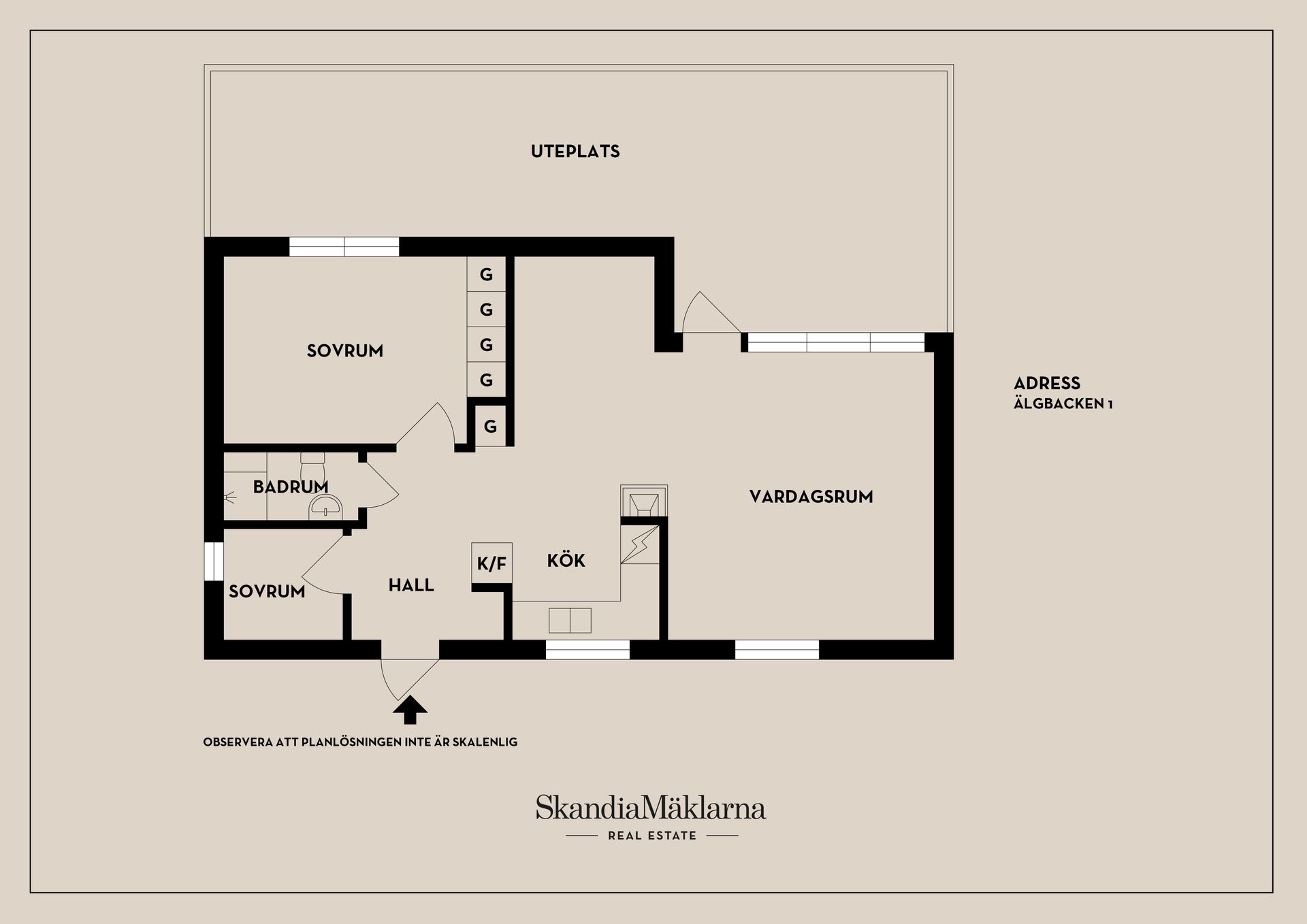 Fritidshus, Älgbacken 1, Trosa - Åda, Trosa