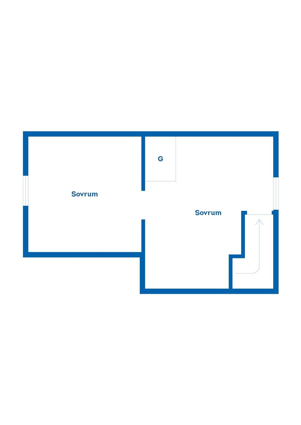 Fritidshus, Hitthem Landnäs, Kisa, Kinda