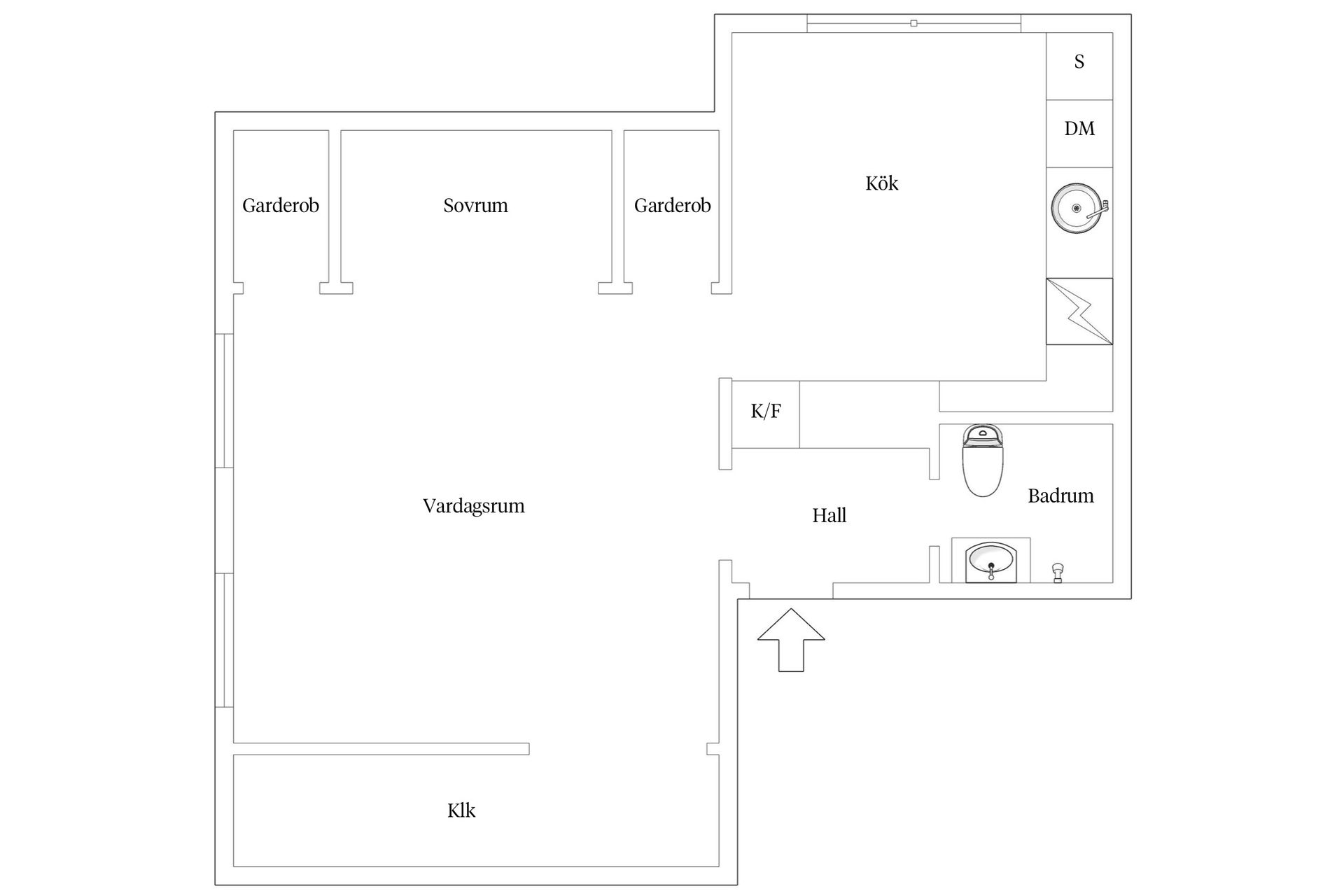 Bostadsrätt, Gullrisgatan 4D, Centrala Hisingen, Göteborg