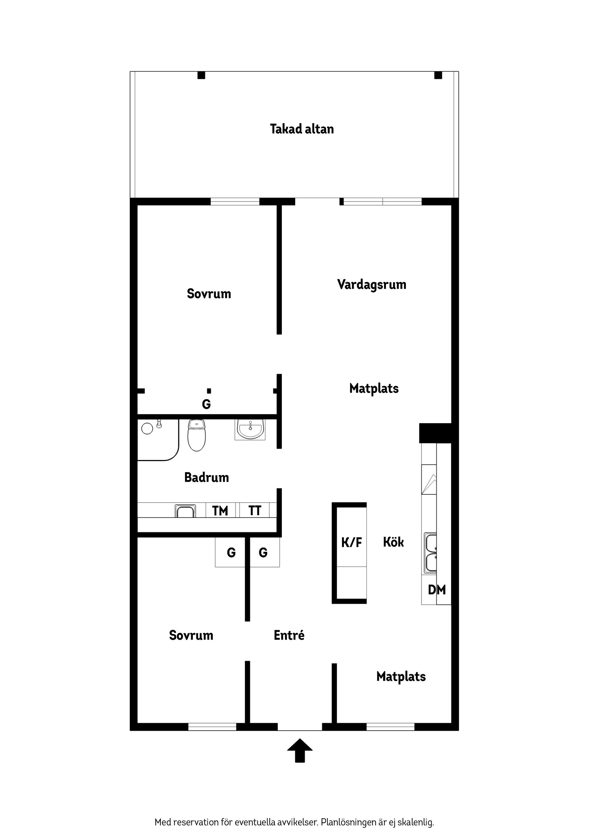 Bostadsrätt, Elmetorpsvägen 5B, Gamla Näsby, Kristianstad