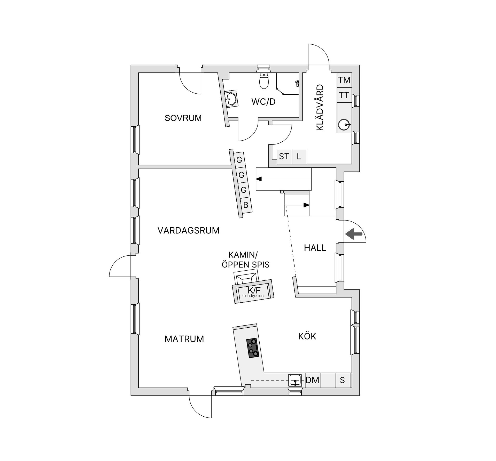 Villa, Skolvägen 26A, Trollbäcken, Tyresö